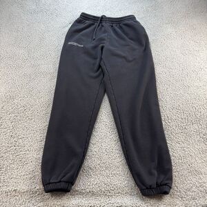 Pangaia Sweatpants Adult Unisex XS Black Joggers Track Pants Fleece 100% Cotton